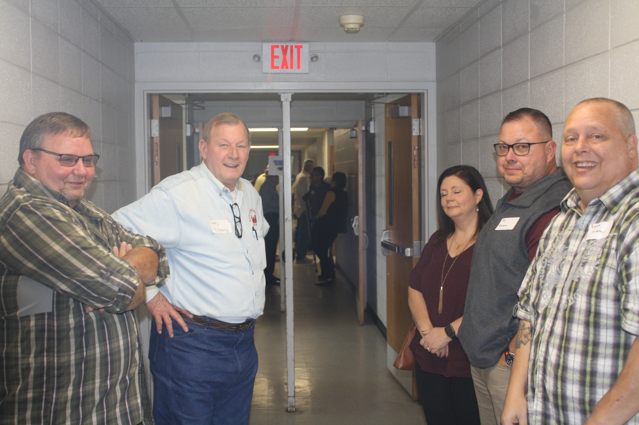 Left to right - Chet Curry, Lary Billberry, Tina Billberry, Joey Billberry, Richard Trammell