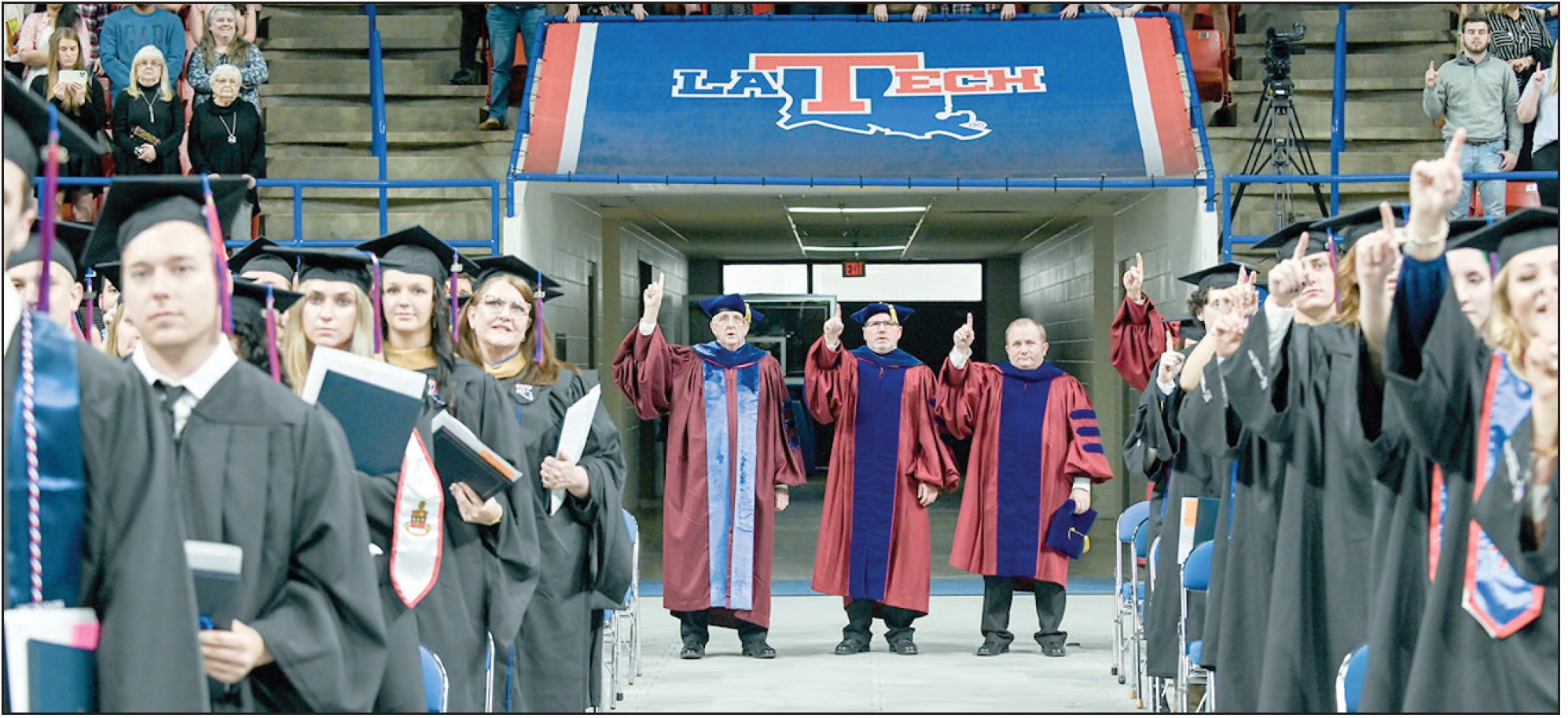 Tech confers 331 degrees to graduates at winter commencement Ruston
