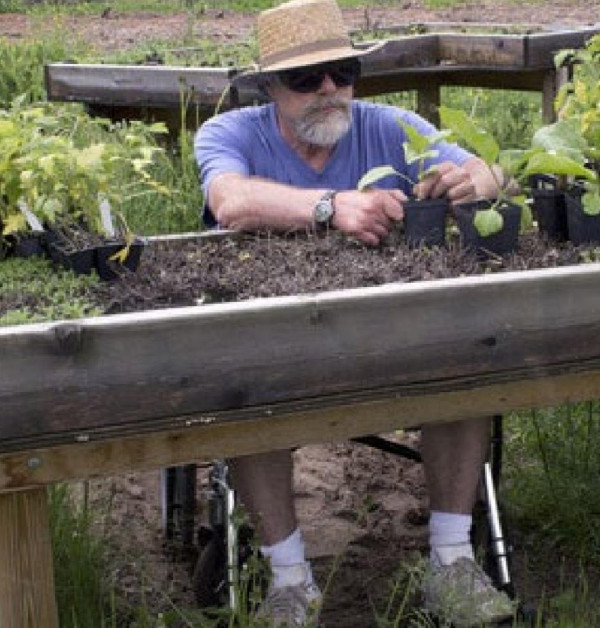 How to garden from a wheelchair