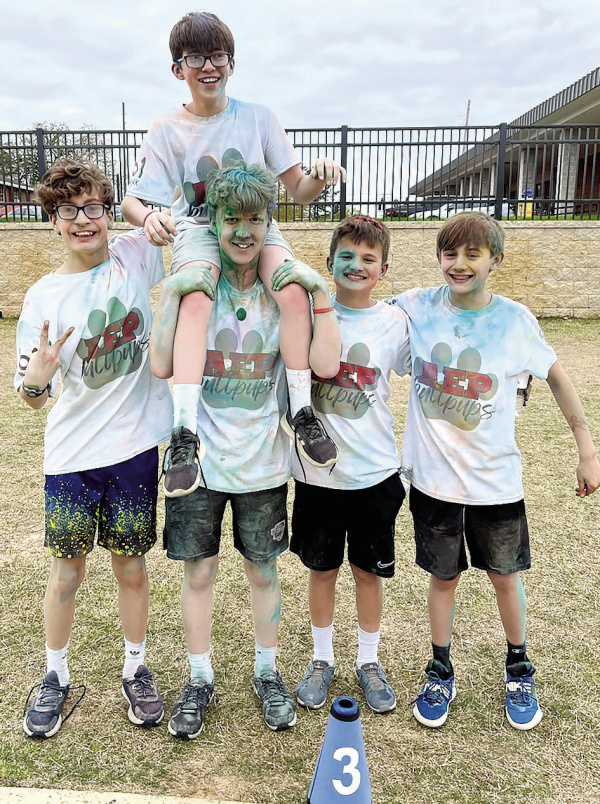 A.E. Phillips holds Color Run as part of Boosterthon fundraiser