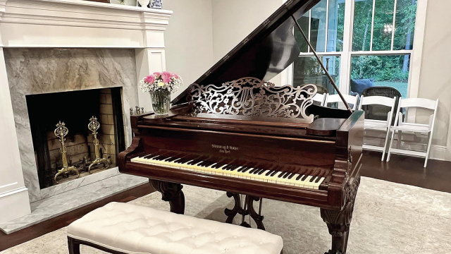 Back with McGehee From Civil War to Ruston, Steinway piano returns to local family
