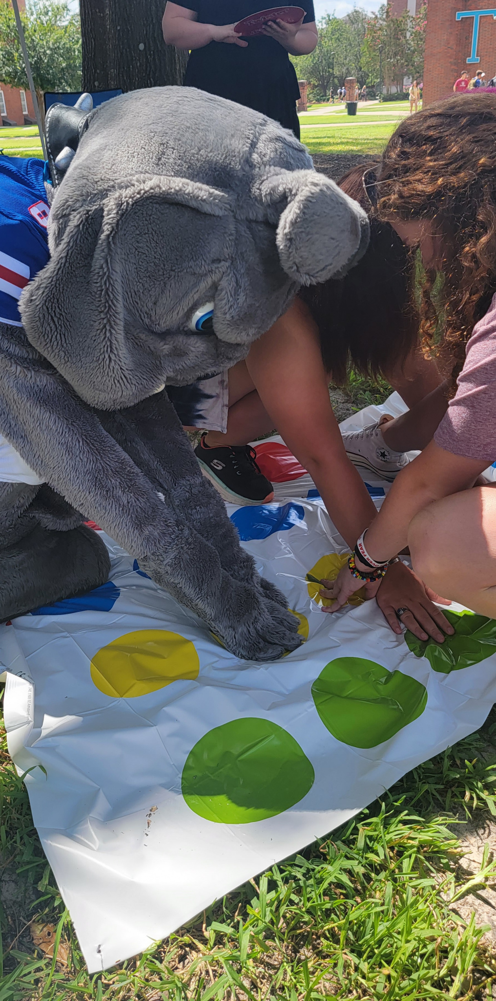 Champ playing Twister provided by Ruston Daily Leader